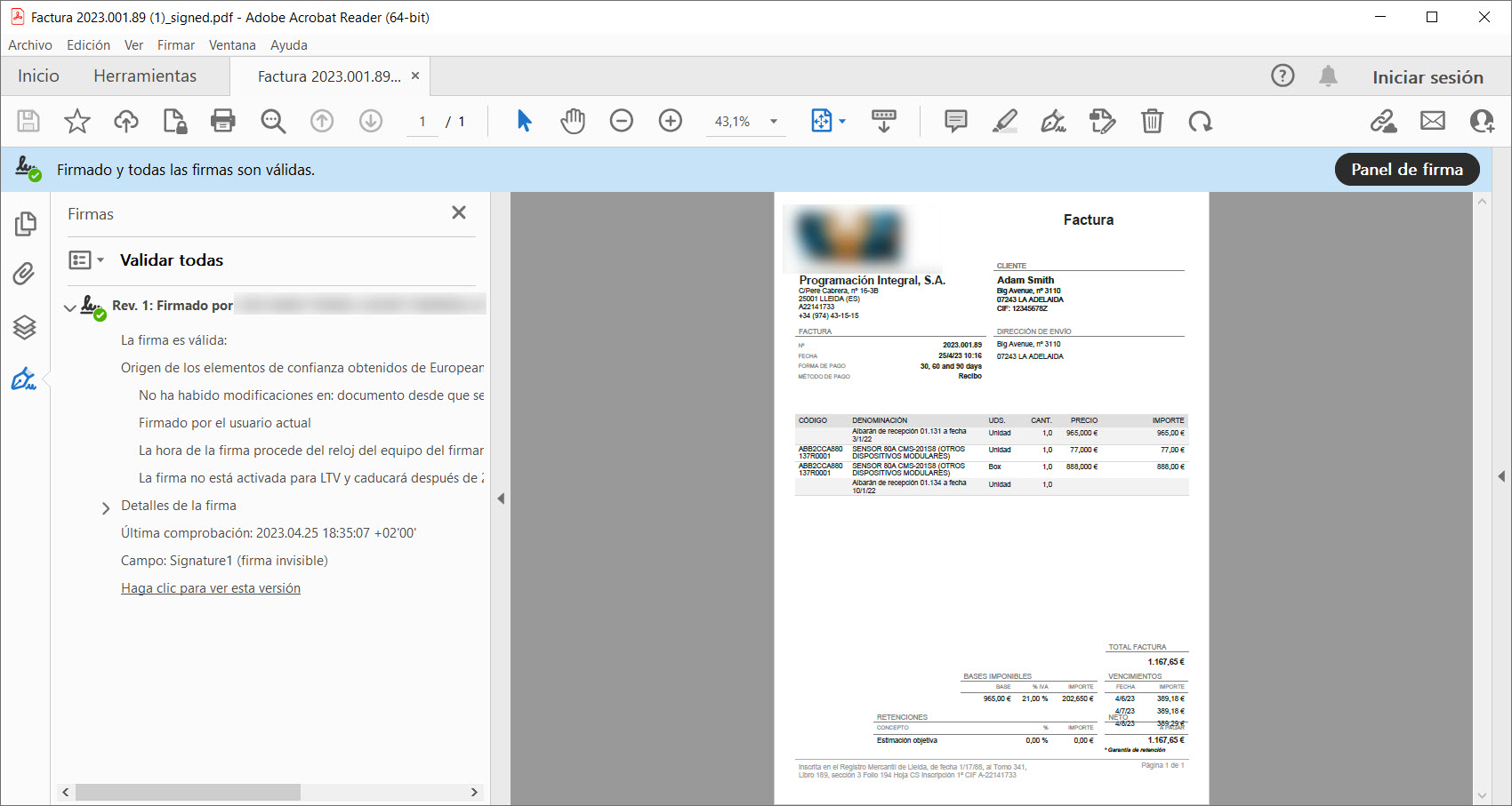 Factura electronica pymesoft