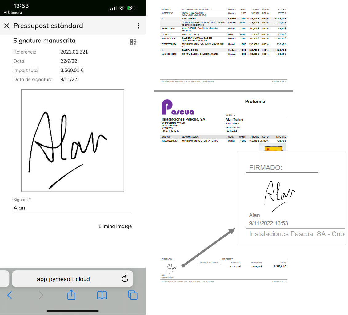 Firma digital pymesoft