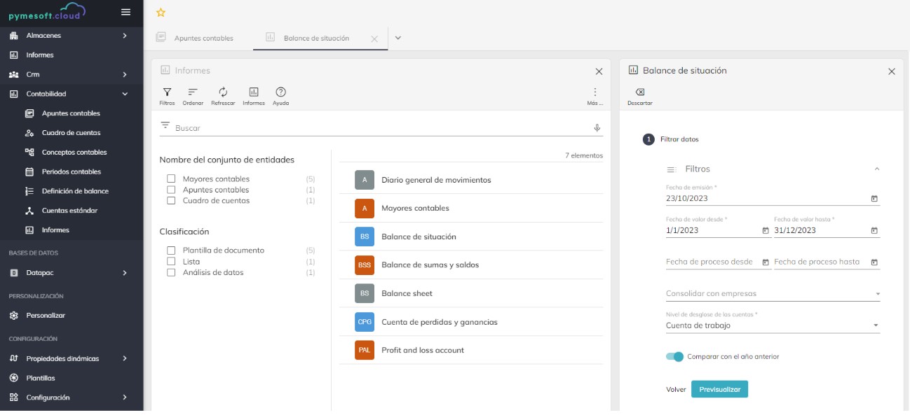 contabilidad pymesoft